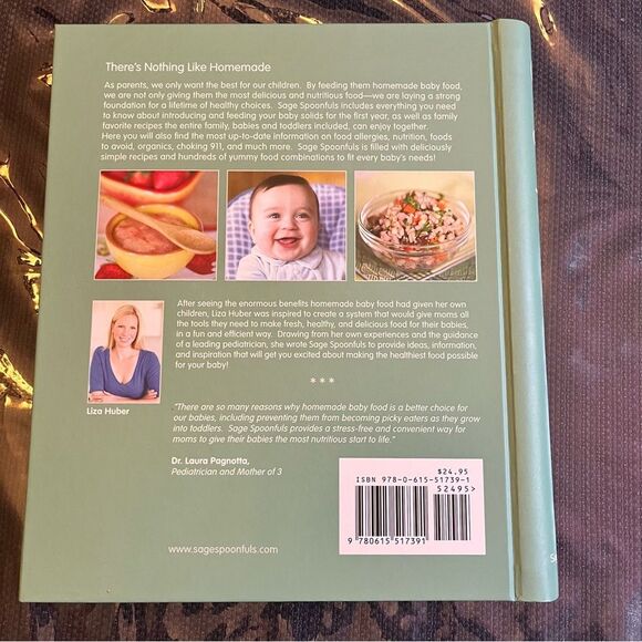 Sage Spoonfuls Simple Recipes, Healthy Meals & Happy Babies Book + Pocket Guide - Picture 2 of 7